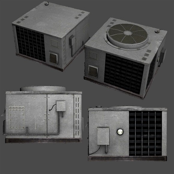 Large Air Conditioner Unit