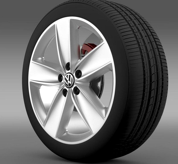 VW Polo 2010 wheel