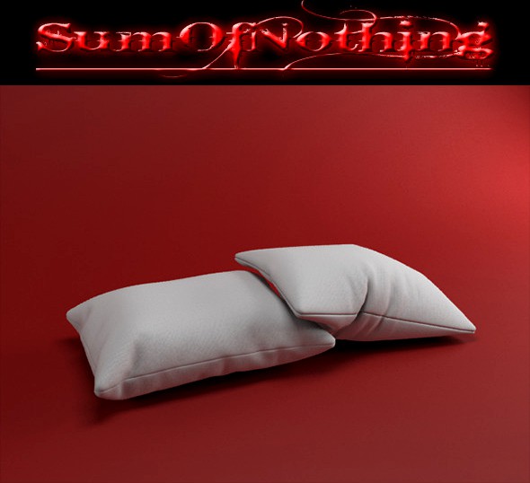 White Pillows (realistic cloth)