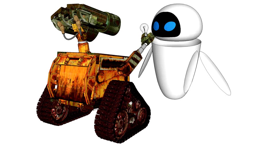 Wall-e & Eva