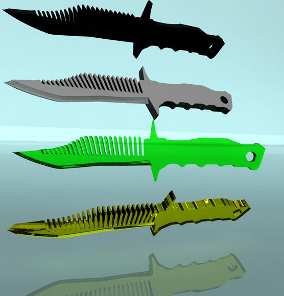 Knife-comb