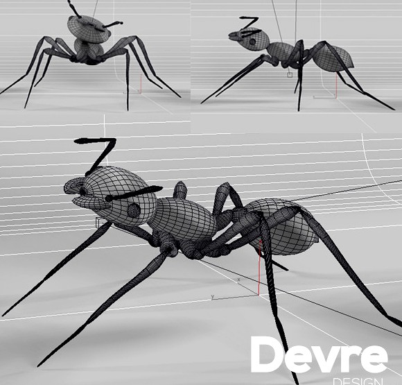 Ant Low Poly