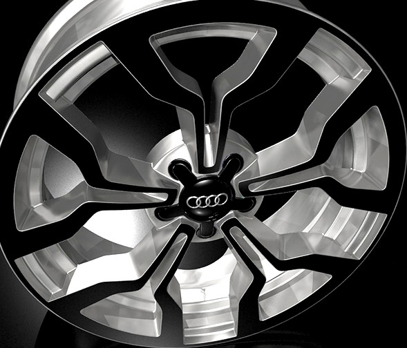 audiR8 wheel rim