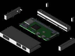 Raspberry Pi Zero W - Sleek Case