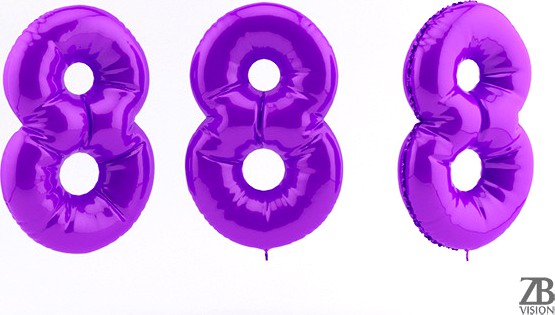 8 eight balloon