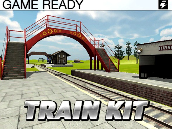 Game Ready Modular Train Track Kit