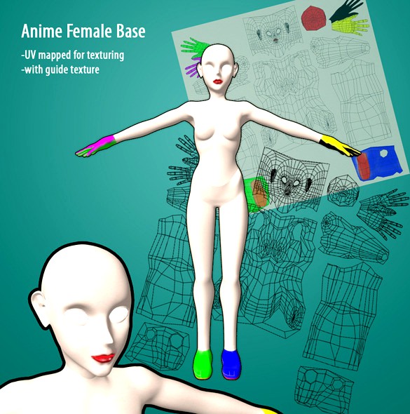Anime Female Base