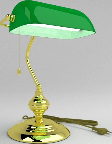 Banker Lamp