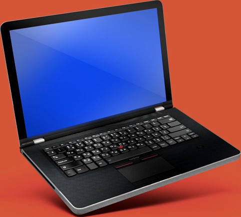 High poly model Laptop