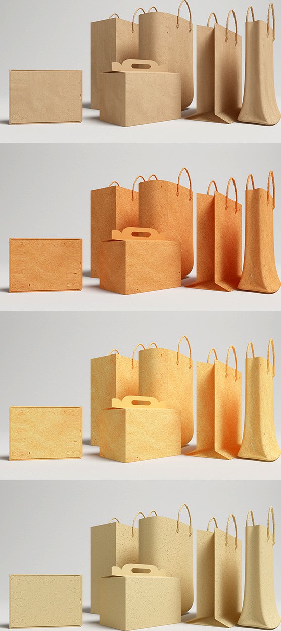 Bags And Box Vray - (C4D)