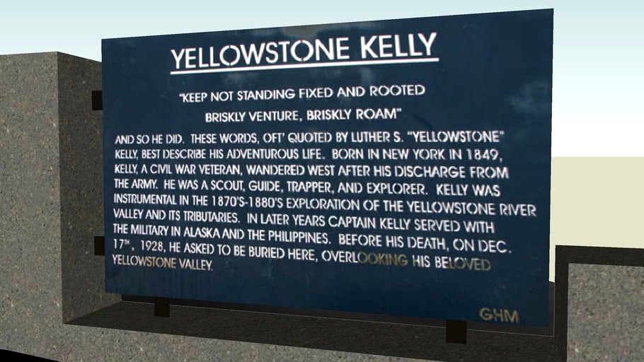 Yellowstone Kelly's grave