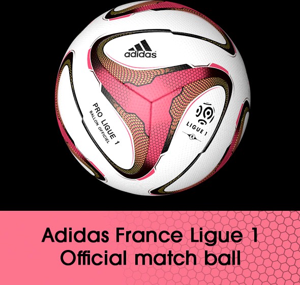 Adidas France Ligue 1 ball 3D model