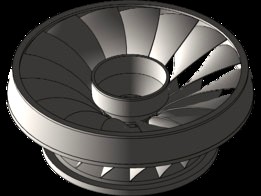 HELICE DE TURBINA FRANCIS