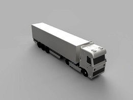 Semi-Trailer with Truck