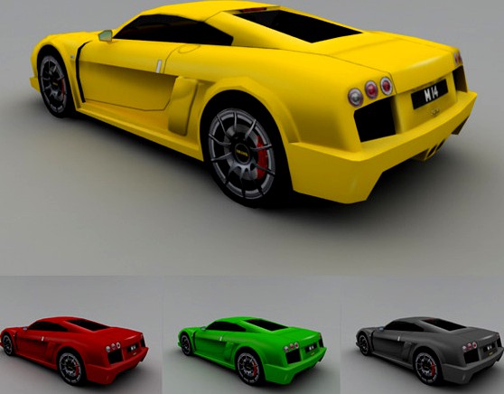 2005 Noble M14 (Low-Poly)