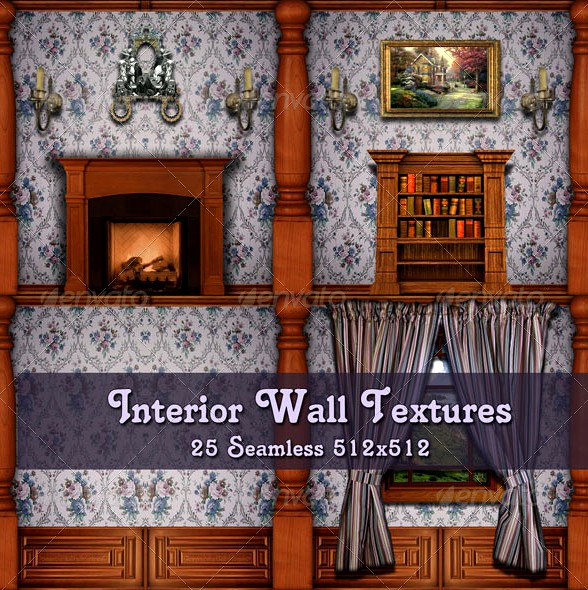 Interior Wall Textures - Set B