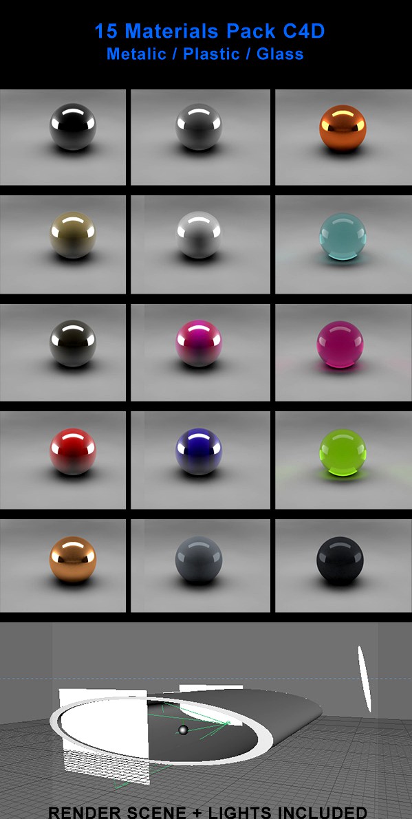 15 Materials Pack