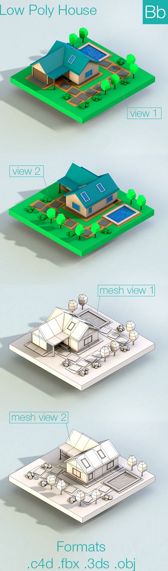 Low Poly House