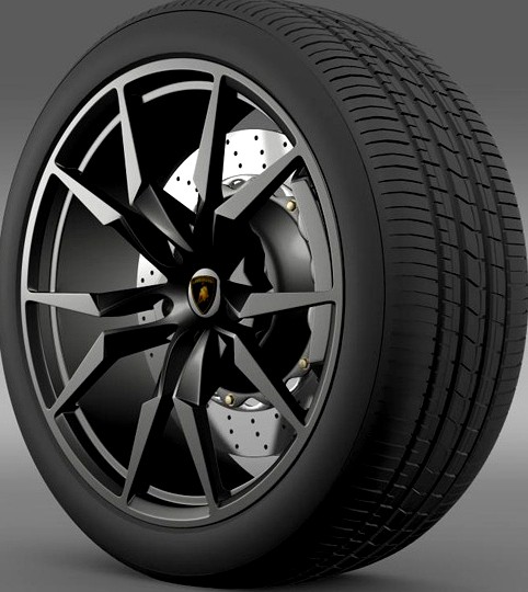 Lamborghini Aventador50 AE wheel