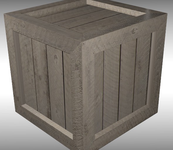 Wooden crate