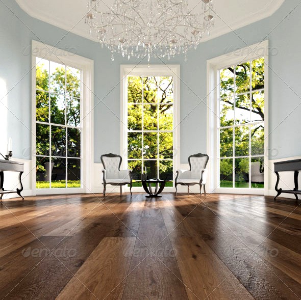 20 Wood Floor Planks - Truffle