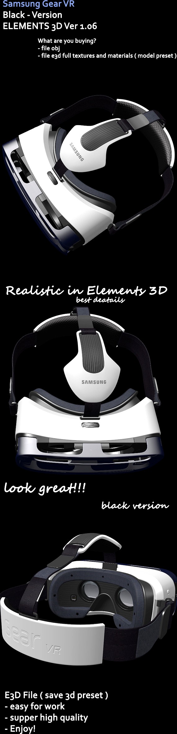 Samsung Gear VR Element3D