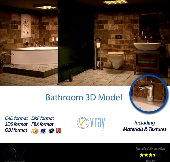 Bathroom 3D Model