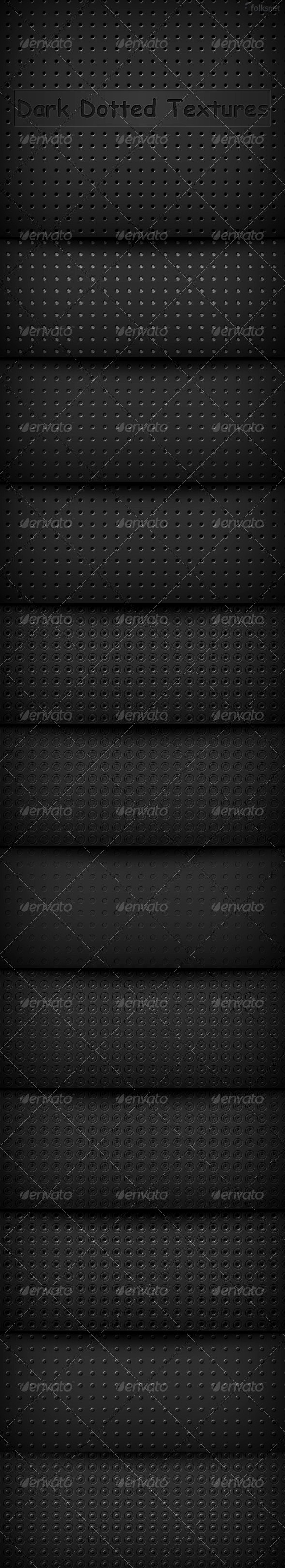 Dark Dotted Textures