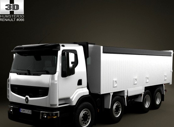 Renault Premium Lander Tipper Truck 2012