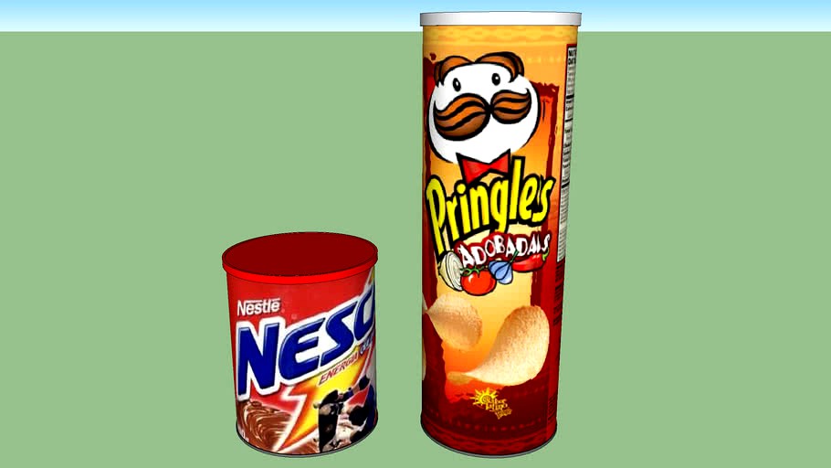 pringles e nescau