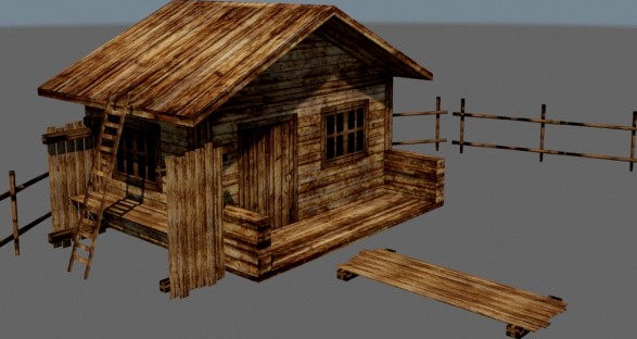 Wooden house