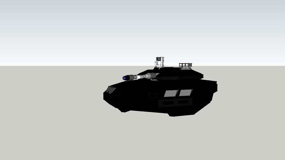 Night Combat Hover Battletank