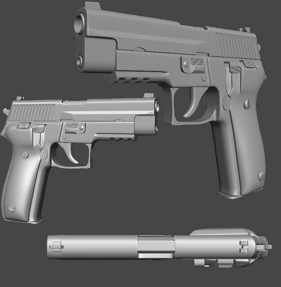 High Poly SIG 226