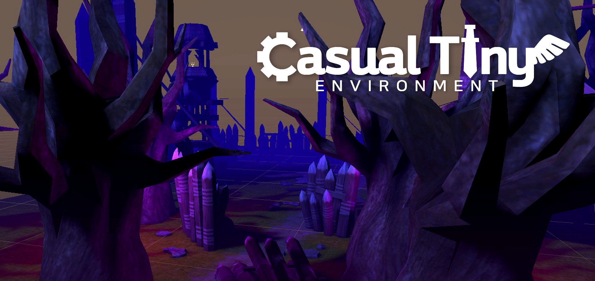 Casual Tiny Environment - Dark Forest
