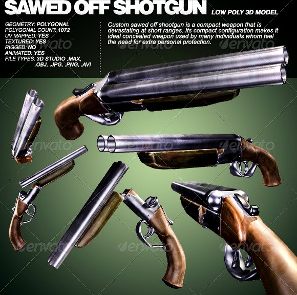 Custom Sawed Off Shoot-Gun