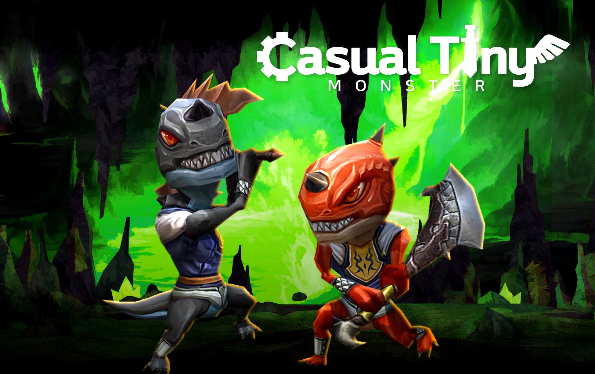 Casual Tiny Monster - Lizard Pack