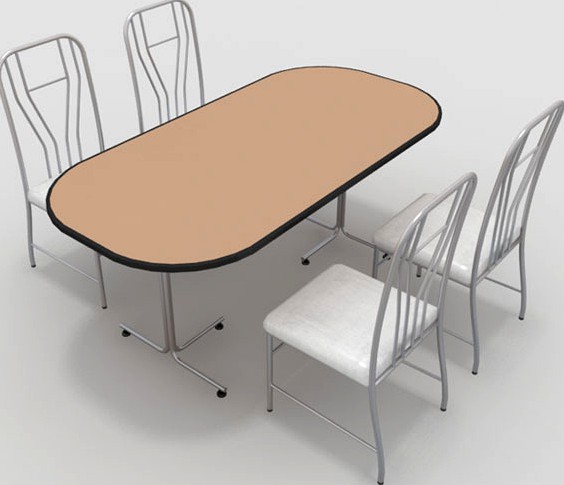Table with Chairs-9