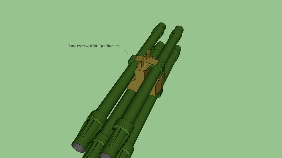 TOW Missile 4 Tube Launcher