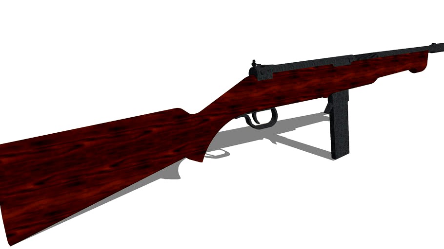 Reising M50 Carbine - 3D Challenge 089