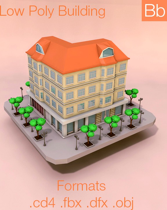 Low poly Building
