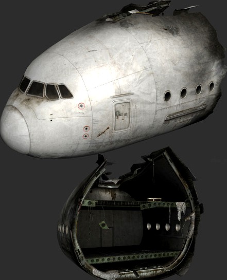 Airplane Crash Nose