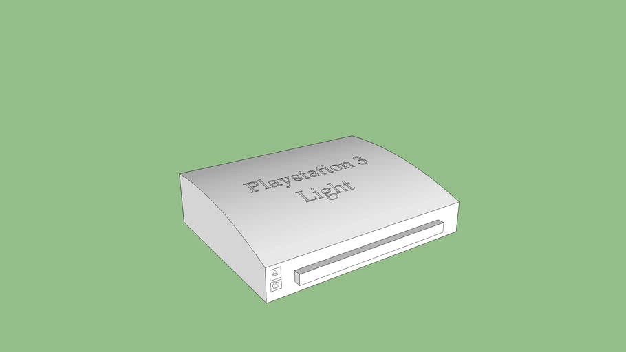 3d model playstation 3 3d model playstation 3