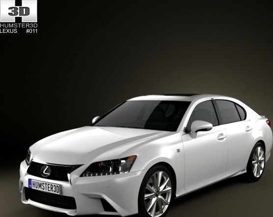 Lexus GS F Sport hybrid (L10) 2012