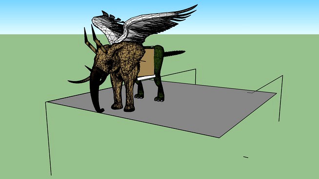 elephant bird