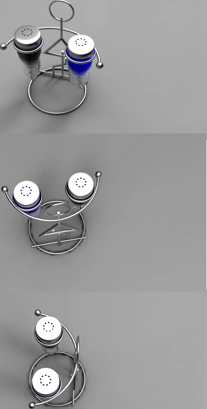 Salt and pepper cellar