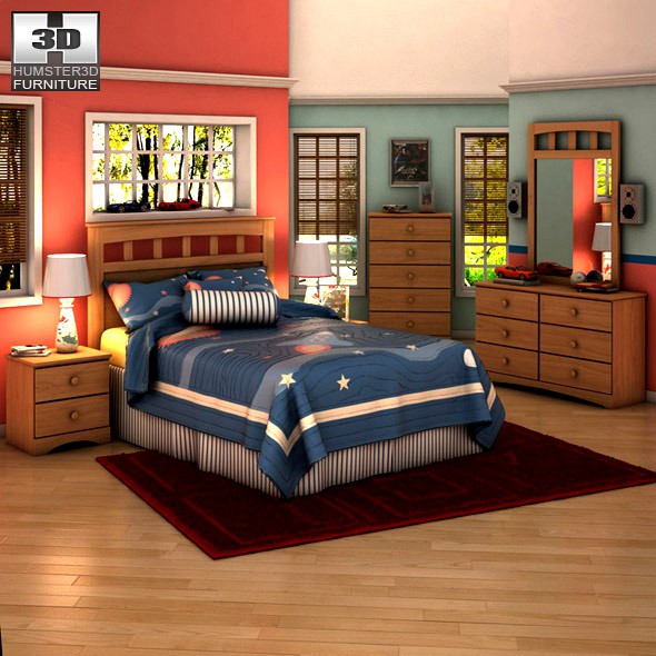 Ashley Benjamin Panel Bedroom Set