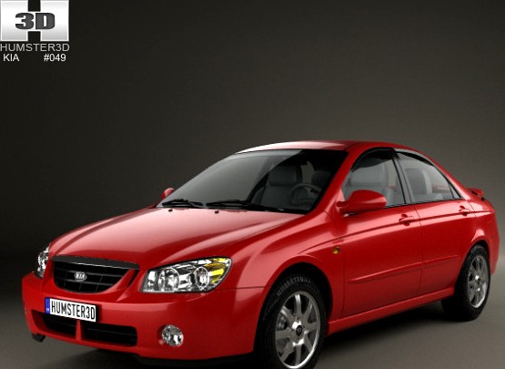 Kia Cerato (Spectra) sedan 2004