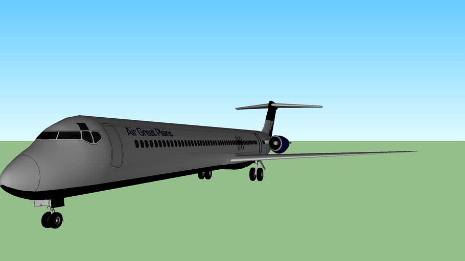 Air Great Plains MD-80 (fictional)