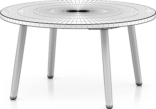 White Round Table