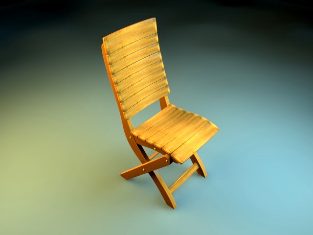 Realistic Chair Model